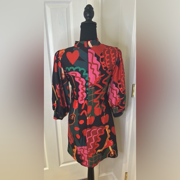 FARM Rio Lovers Apple Mini Dress Women’s size Small - Picture 6 of 16